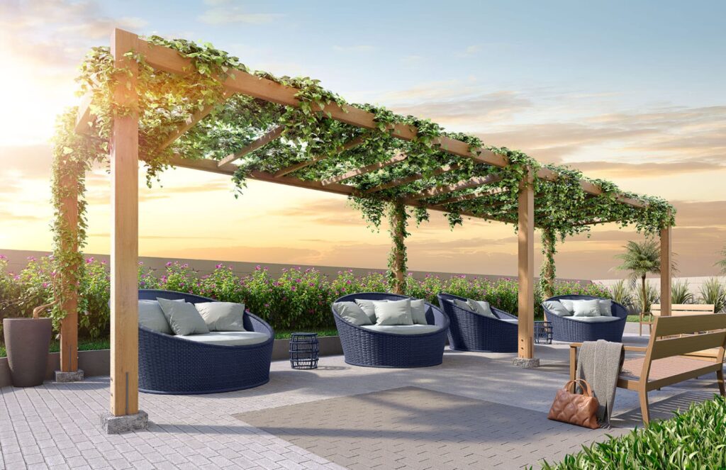 Praça de Descanso e Bate-Papo